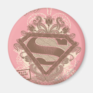 Supergirl Metropolis Ballet Rosa Magnet
