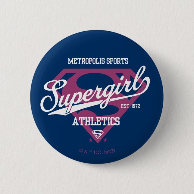 Supergirl Metropolis Sports Athletics Graphic Knapp (Framsida)