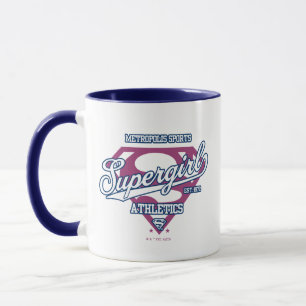 Supergirl Metropolis Sports Athletics Graphic Mugg