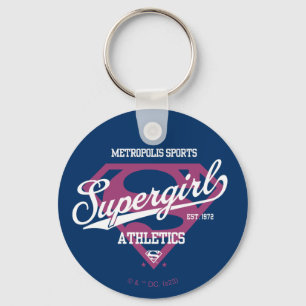 Supergirl Metropolis Sports Athletics Graphic Nyckelring