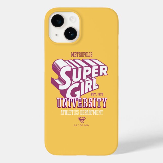 Supergirl Metropolis Universiteten Athletics Dept. (Baksida)