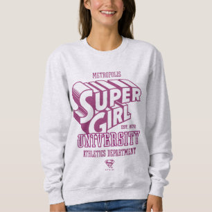Supergirl Metropolis Universiteten Athletics Dept. T Shirt