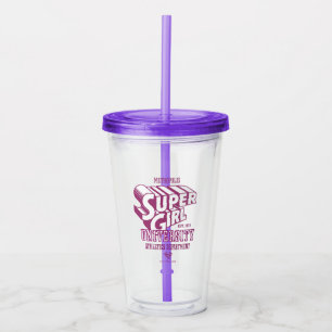 Supergirl Metropolis Universiteten Athletics Dept. Take Away Mugg