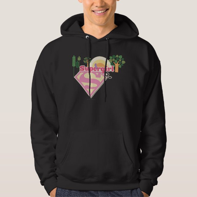 Supergirl Nature Logotyp Munkjacka (Framsida)