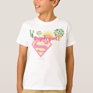 Supergirl Nature Logotyp T-shirt