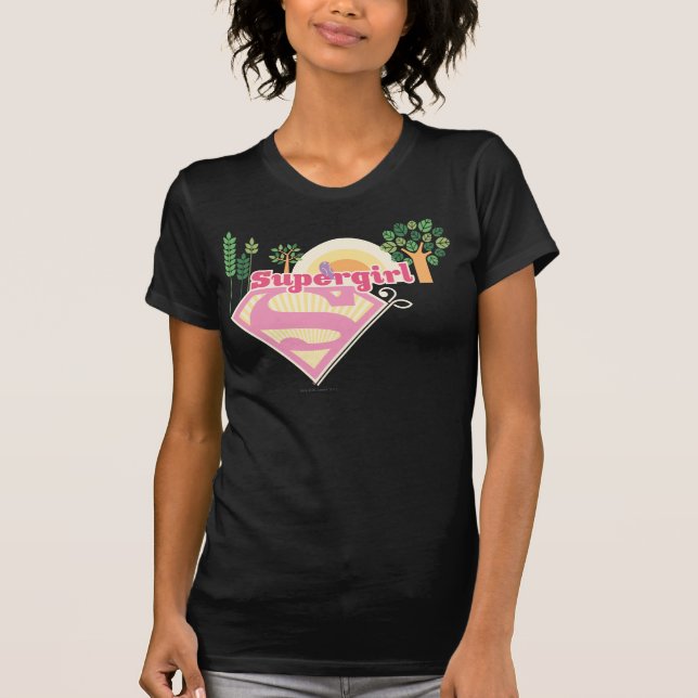Supergirl Nature Logotyp Tee (Framsida)