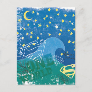 Supergirl One World Vykort