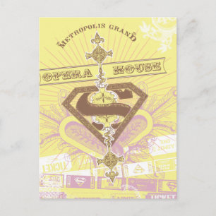 Supergirl Opera House Gult Vykort