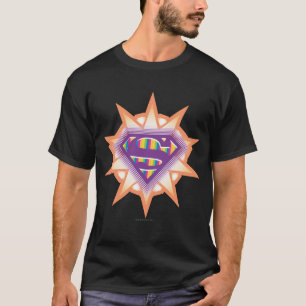 Supergirl Orange Starburst Tee Shirt