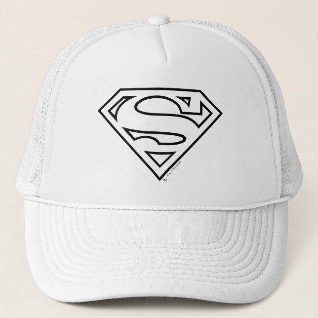 Supergirl Outline S-Shield Keps (Framsida)