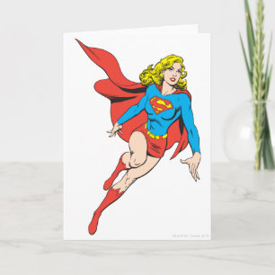 Supergirl på flyttningen kort