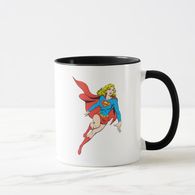 Supergirl på flyttningen mugg (Höger)