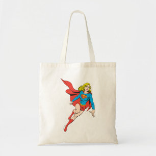 Supergirl på språng tygkasse