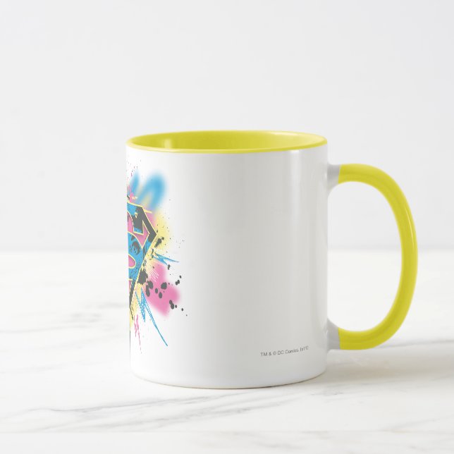Supergirl Paint och Spills Mugg (Höger)
