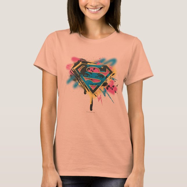 Supergirl Paint och Spills Tröja (Framsida)