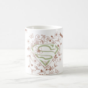 Supergirl Paint Splatter Graphic Kaffemugg