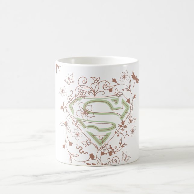 Supergirl Paint Splatter Graphic Kaffemugg (Center)