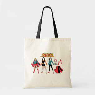 Supergirl Papper Doll Graphic Tygkasse