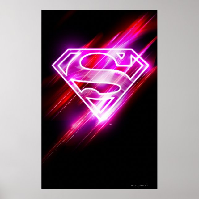 Supergirl Pink Poster (Framsidan)
