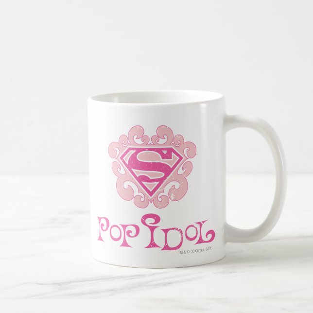 Supergirl Pop Idol Kaffemugg (Höger)