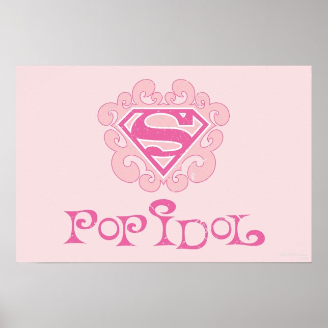 Supergirl Pop Idol Poster (Framsidan)