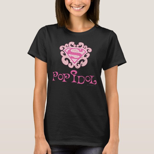Supergirl Pop Idol T-shirt (Framsida)
