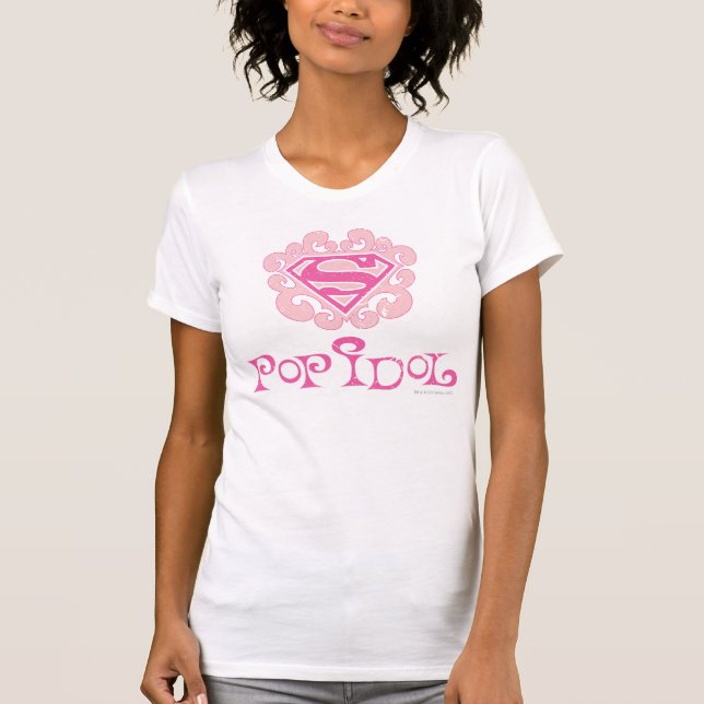 Supergirl Pop Idol Tee Shirt (Framsida)