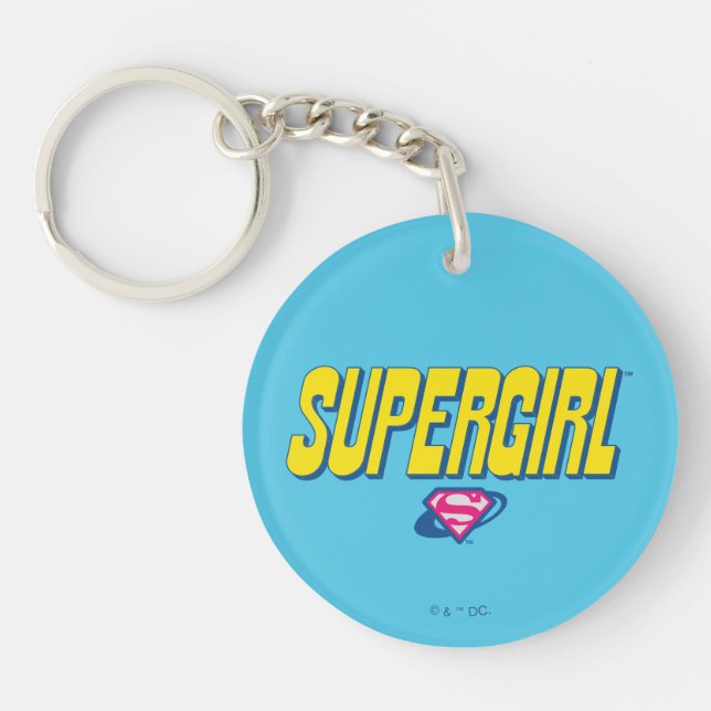 Supergirl Pop-logotyp (Framsidan)