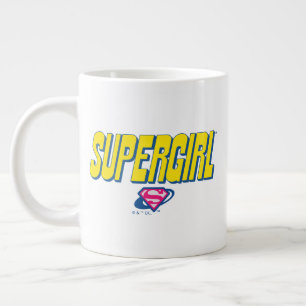 Supergirl Pop-logotyp Jumbo Mugg