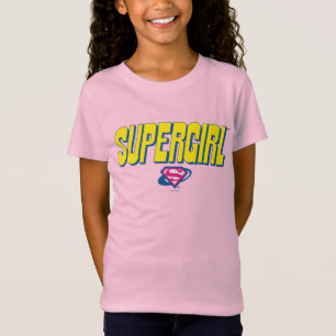 Supergirl Pop Logotyp T Shirt