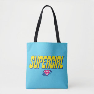 Supergirl Pop-logotyp Tygkasse