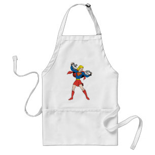 Supergirl Pose 10 Förkläde