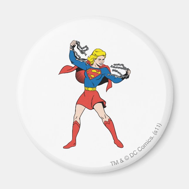 Supergirl Pose 10 Magnet (Framsidan)