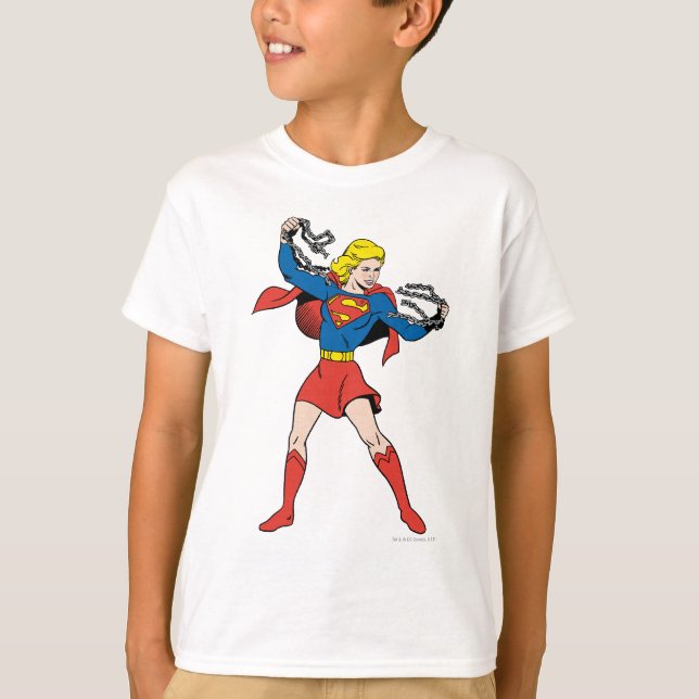 Supergirl Pose 10 T-shirt (Framsida)