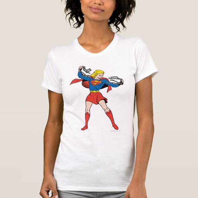 Supergirl Pose 10 Tee Shirt (Framsida)