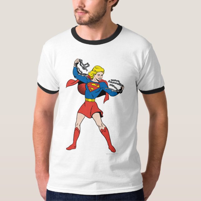 Supergirl Pose 10 Tee Shirt (Framsida)