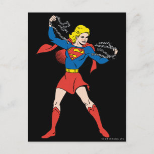 Supergirl Pose 10 Vykort
