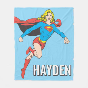Supergirl Pose 1 Fleecefilt
