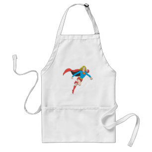 Supergirl Pose 1 Förkläde