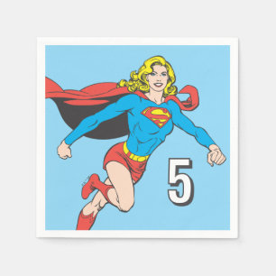 Supergirl Pose 1 Pappersservett