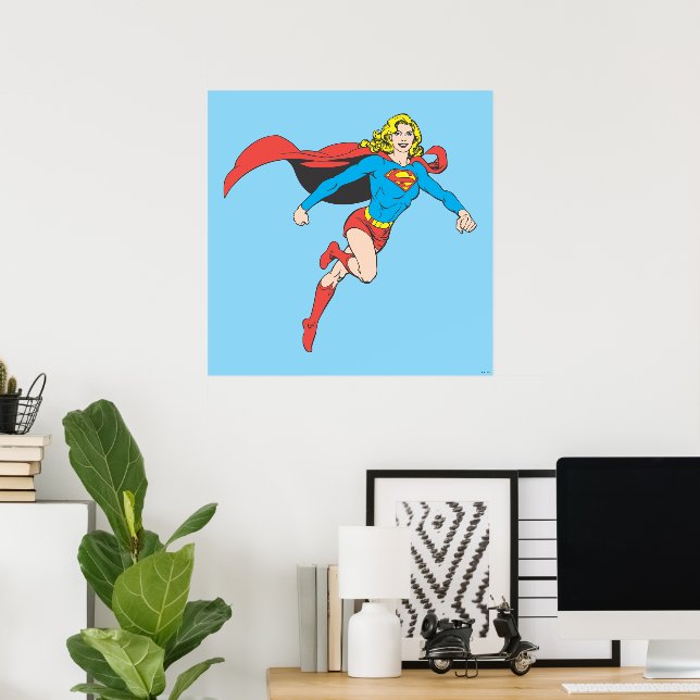 Supergirl Pose 1 Poster (Hemmakontoret)