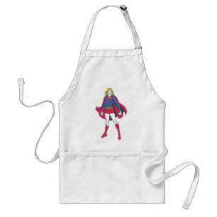 Supergirl Pose 2 Förkläde