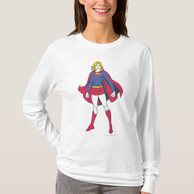 Supergirl Pose 2 Tee (Framsida)