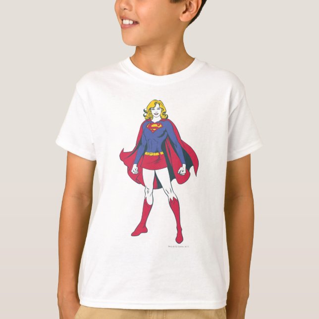 Supergirl Pose 2 Tröja (Framsida)