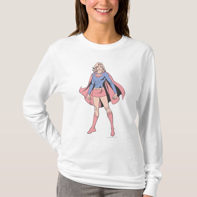 Supergirl Pose 3 T-shirt (Framsida)