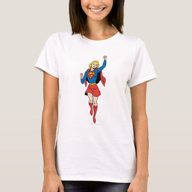 Supergirl Pose 4 T-shirt (Framsida)