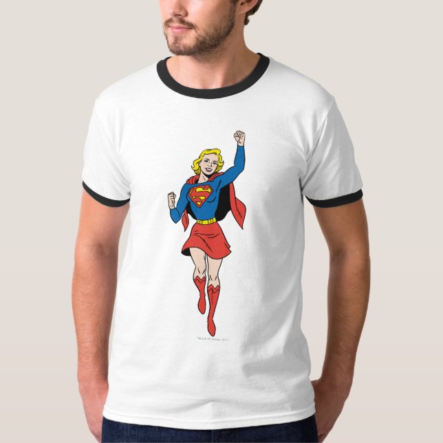 Supergirl Pose 4 Tee (Framsida)