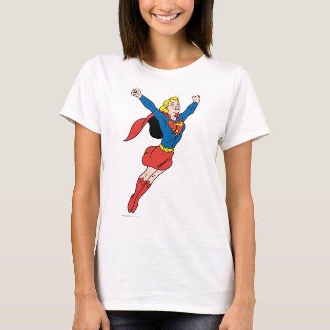 Supergirl Pose 6 T-shirt (Framsida)
