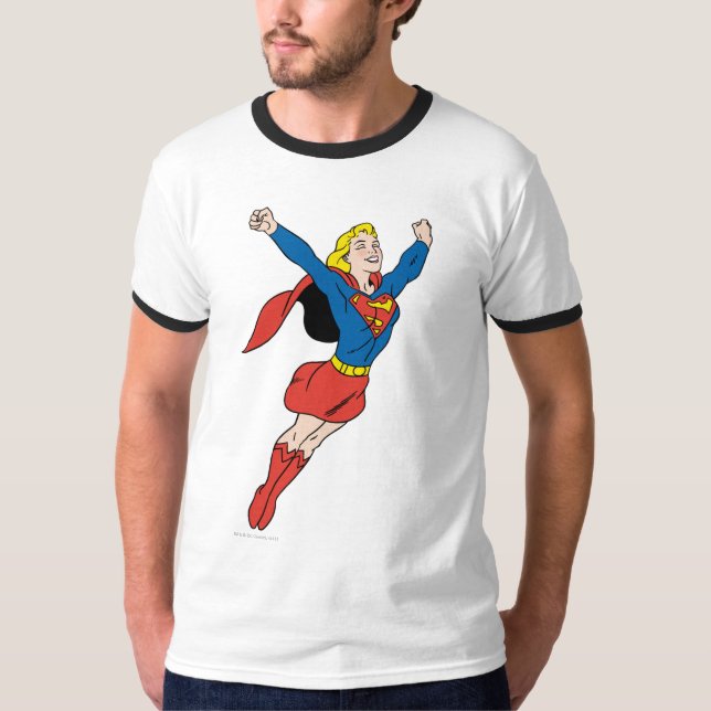 Supergirl Pose 6 T-shirt (Framsida)