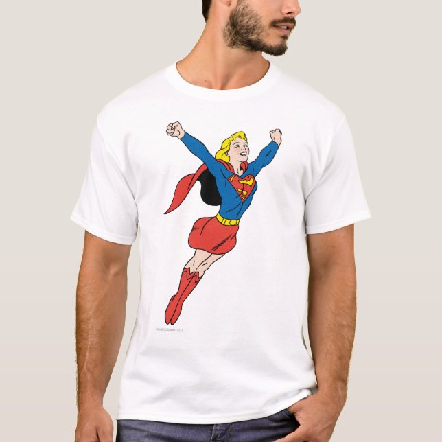Supergirl Pose 6 Tee Shirt (Framsida)